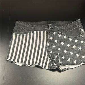 Forever 21 Gray Denim Shorts
